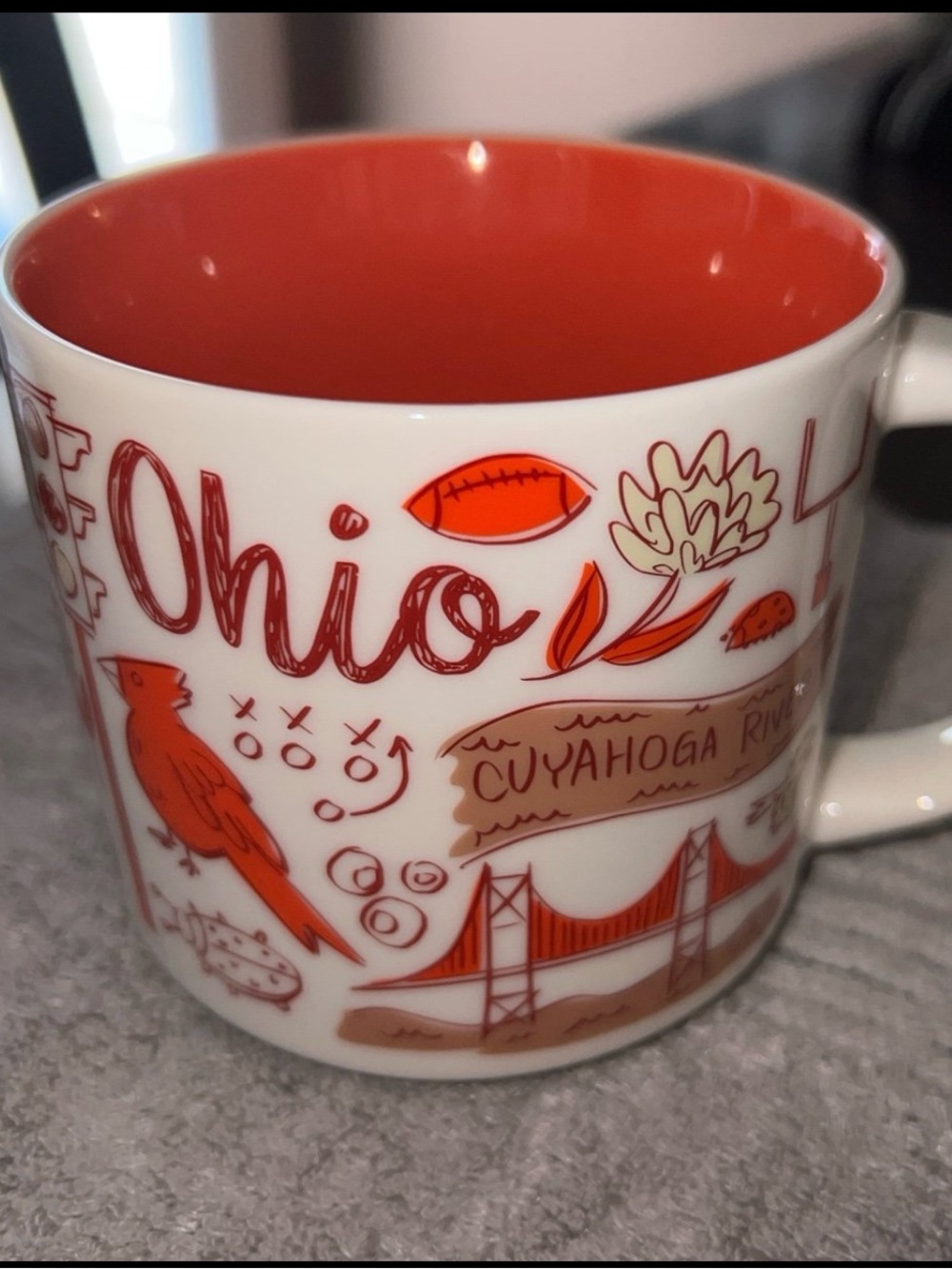 STARBUCKS 2018 “BEEN THERE SERIES” OHIO CERAMIC COFFEE MUG